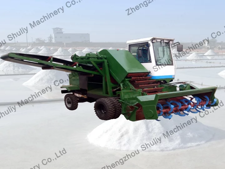 Salt Collecting Machine