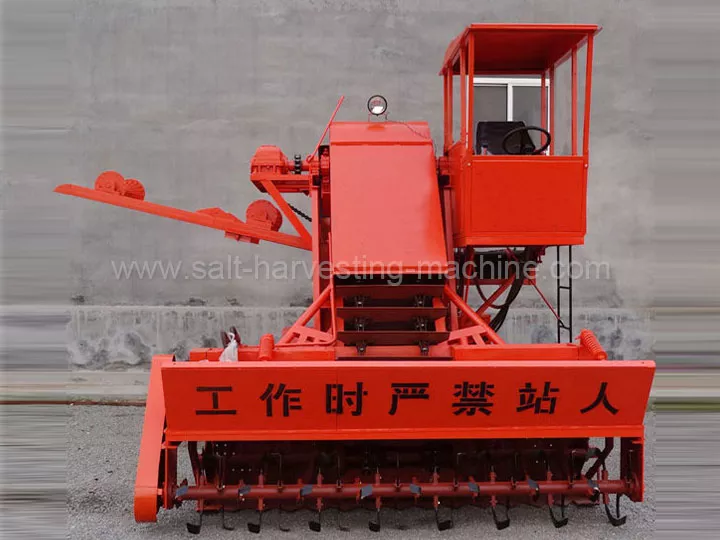 Salt harvesting equipment