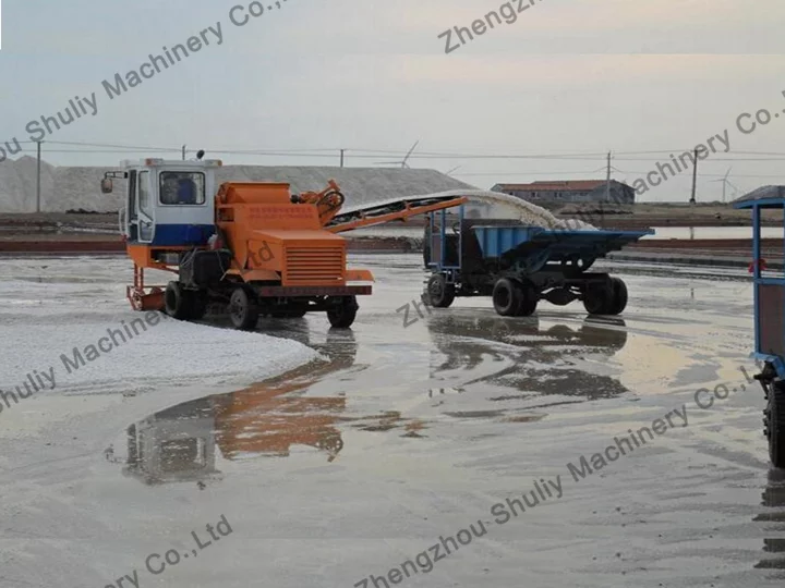 Salt harvester machine with good price